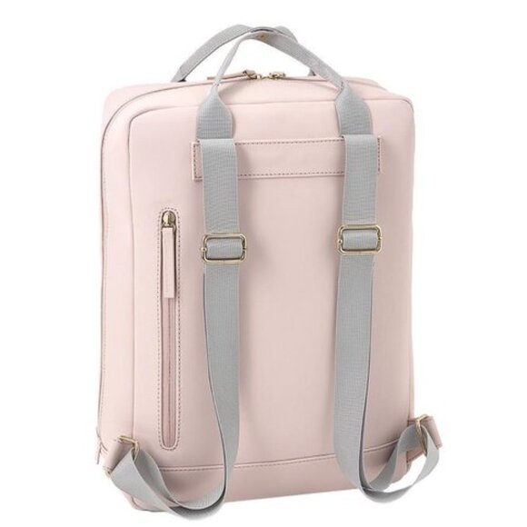 Kapten & Son Malmö Cherry Blossom Laptop Waterproof Backpack Pink Commuter Work - Picture 3 of 15